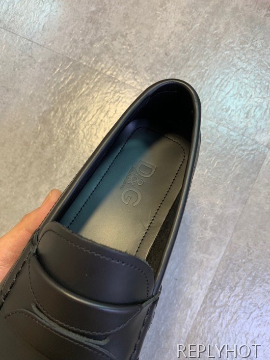 Dolce&Gabbana 2020 Mens Leather Loafer