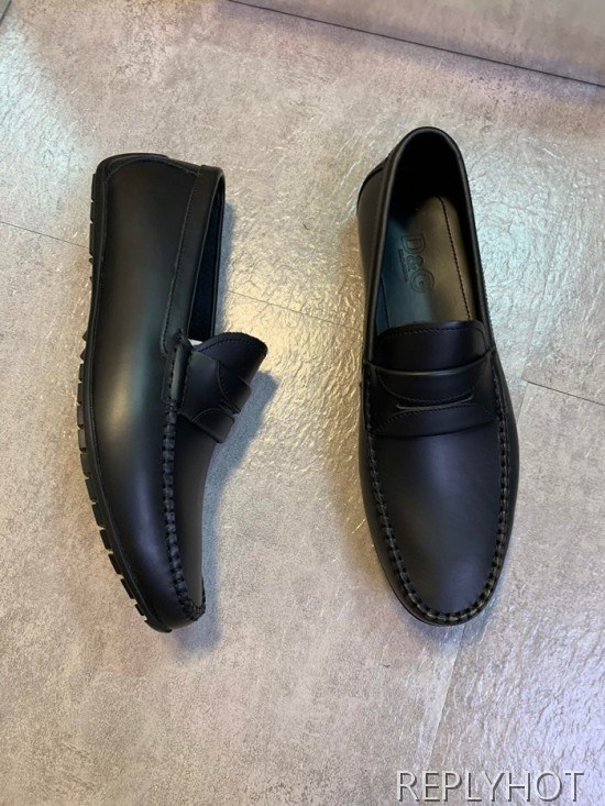 Dolce&Gabbana 2020 Mens Leather Loafer