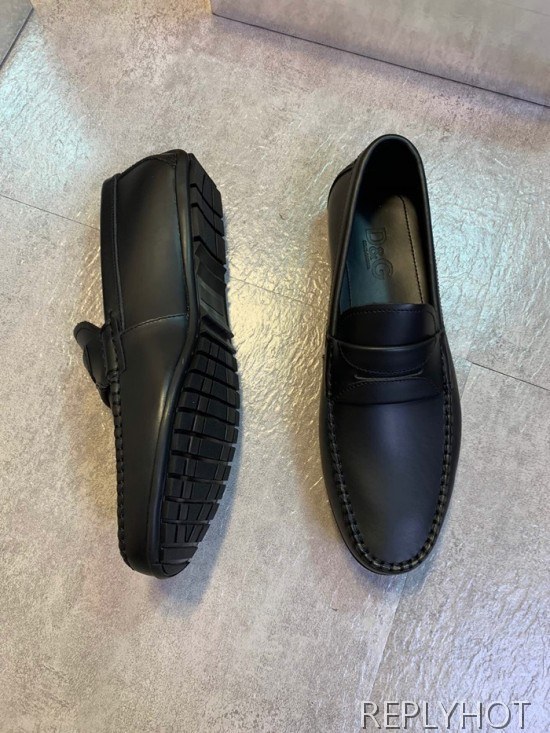 Dolce&Gabbana 2020 Mens Leather Loafer