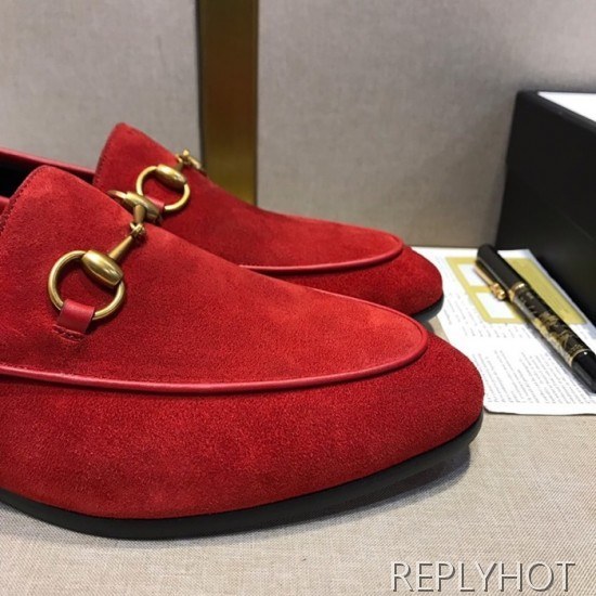 구찌 2020 남성용 스웨이드 로퍼 GUCS1050,