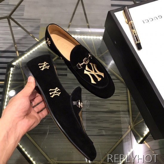 구찌 2020 남성용 스웨이드 로퍼 GUCS1048,