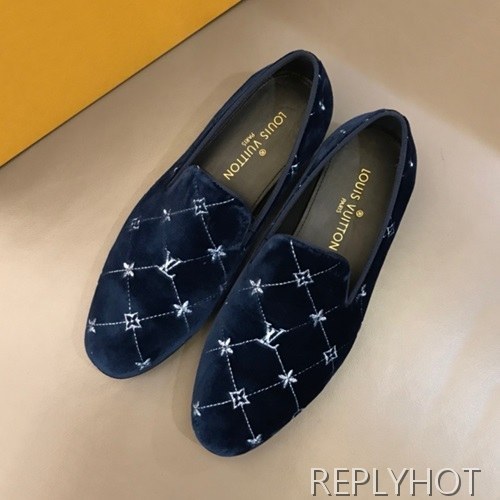 Louis Vuitton 2020 Mens Velvet Loafer