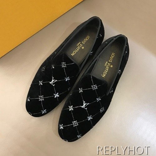Louis Vuitton 2020 Mens Velvet Loafer