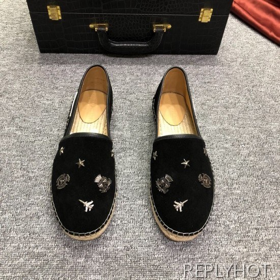 Philipp plein  2020 Mens Leather Slip On