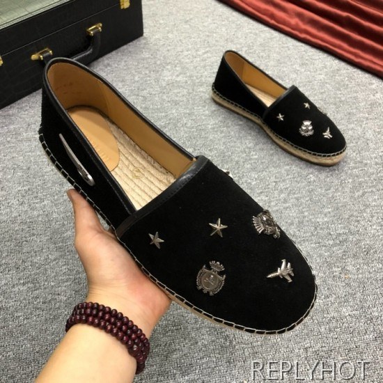 Philipp plein  2020 Mens Leather Slip On