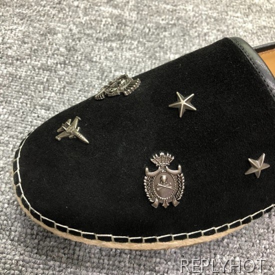 Philipp plein  2020 Mens Leather Slip On