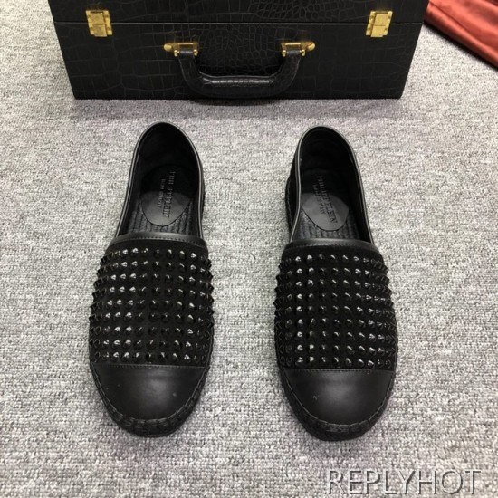 Philipp plein  2020 Mens Leather Slip On
