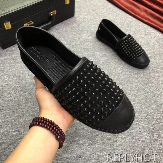 Philipp plein  2020 Mens Leather Slip On