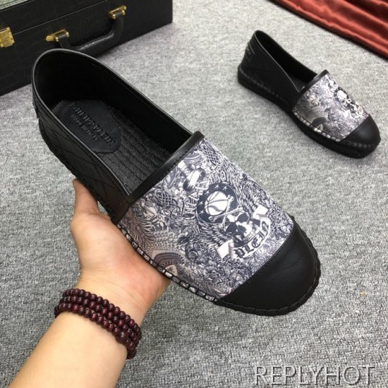 Philipp plein  2020 Mens Leather Slip On