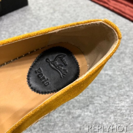 Christian Loubutin  2020 Mens Suede Slip On