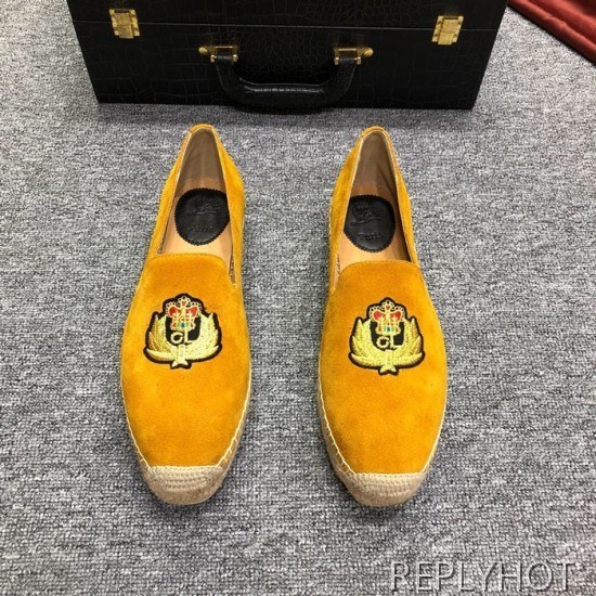 Christian Loubutin  2020 Mens Suede Slip On