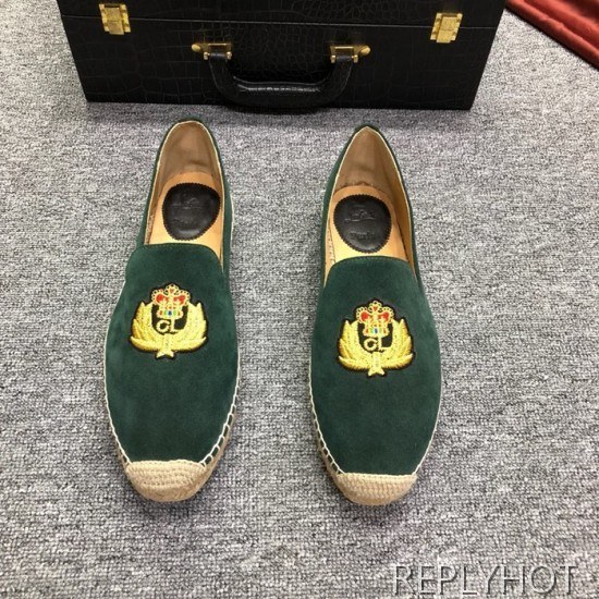 Christian Loubutin  2020 Mens Suede Slip On