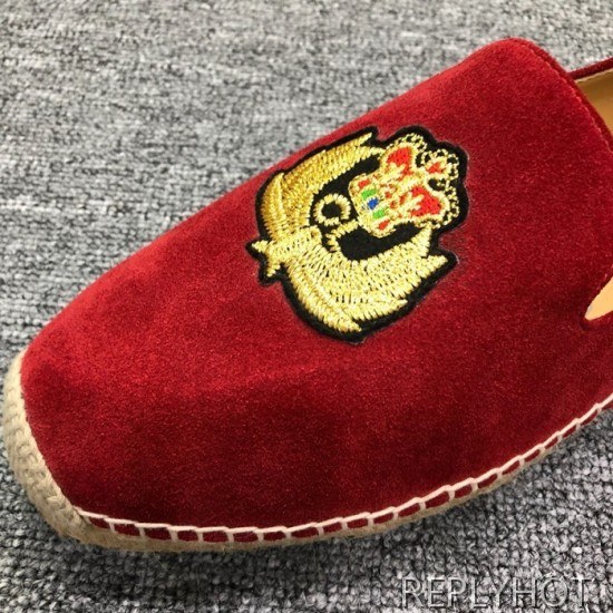 Christian Loubutin  2020 Mens Suede Slip On