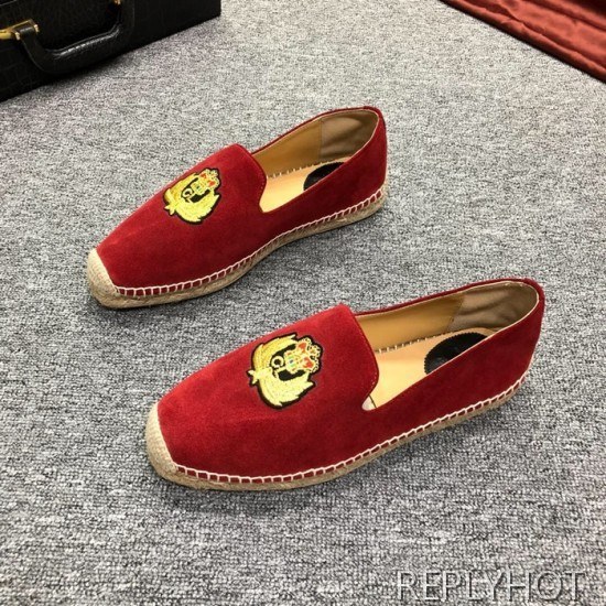 Christian Loubutin  2020 Mens Suede Slip On