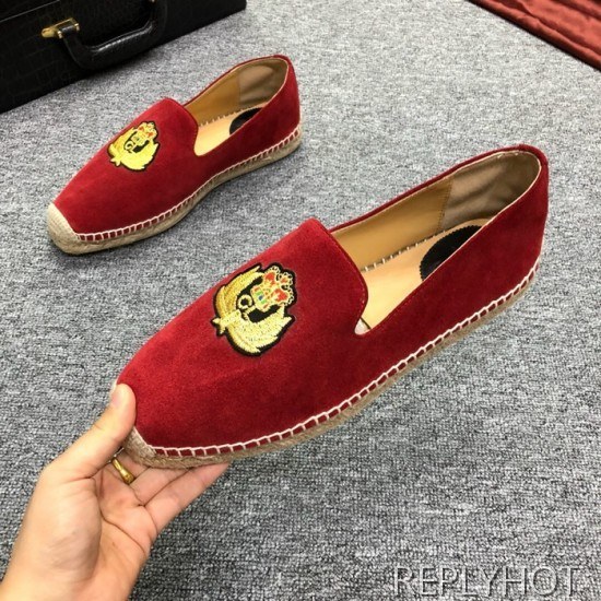 Christian Loubutin  2020 Mens Suede Slip On