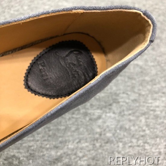 Christian Loubutin  2020 Mens Suede Slip On