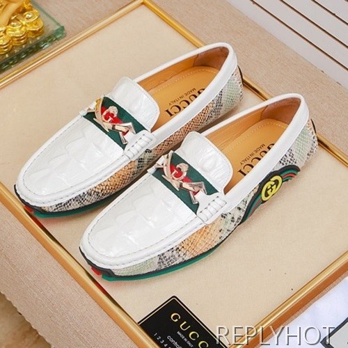 Gucci 2020 Mens Leather Loafer