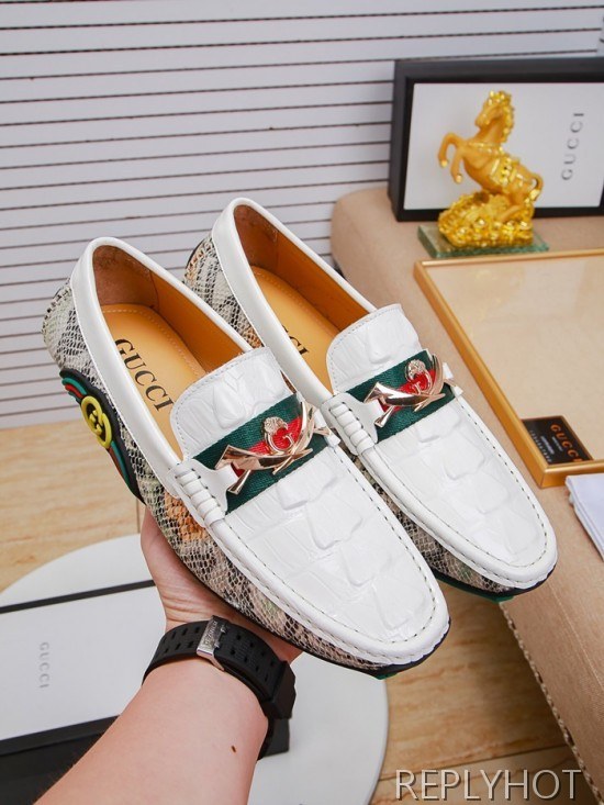 Gucci 2020 Mens Leather Loafer