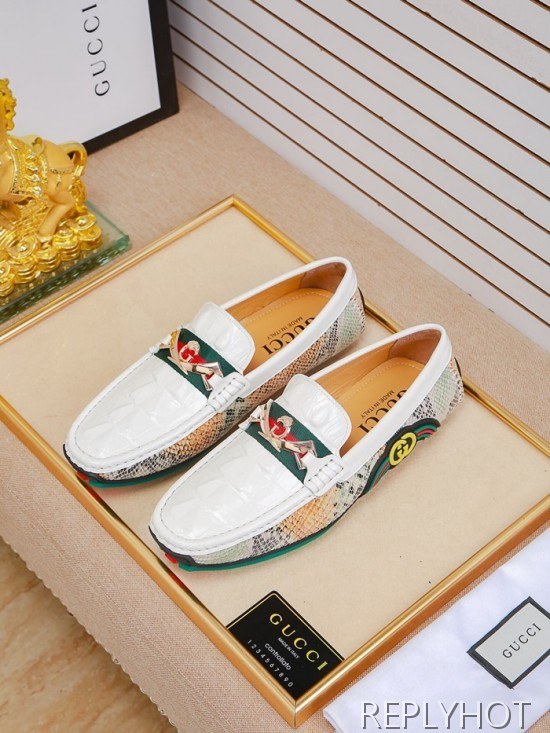 Gucci 2020 Mens Leather Loafer