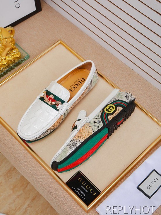Gucci 2020 Mens Leather Loafer