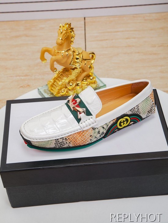 Gucci 2020 Mens Leather Loafer