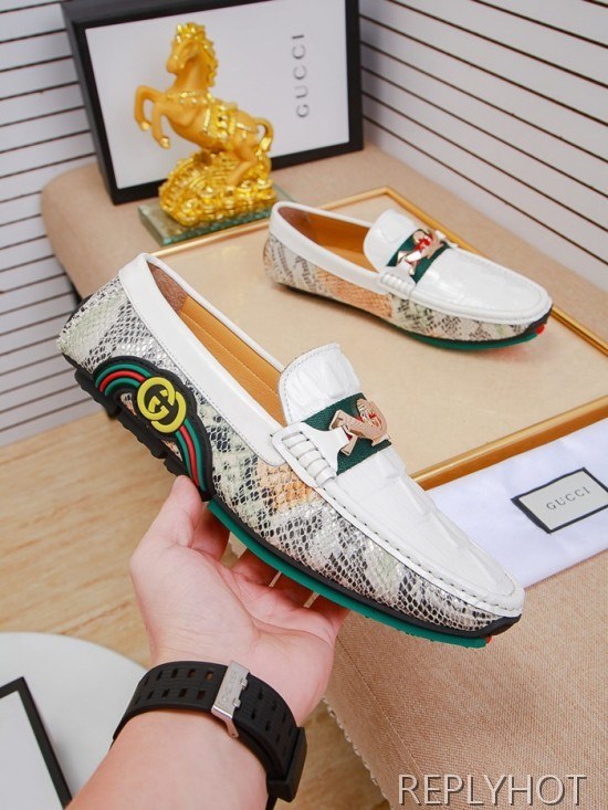 Gucci 2020 Mens Leather Loafer