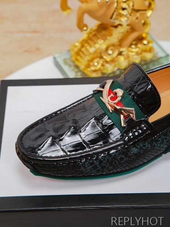 Gucci 2020 Mens Leather Loafer