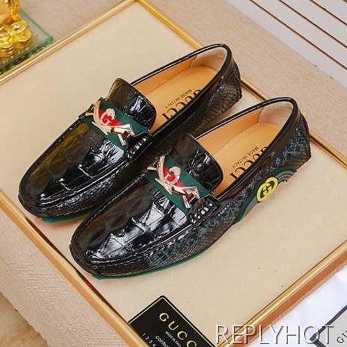 Gucci 2020 Mens Leather Loafer