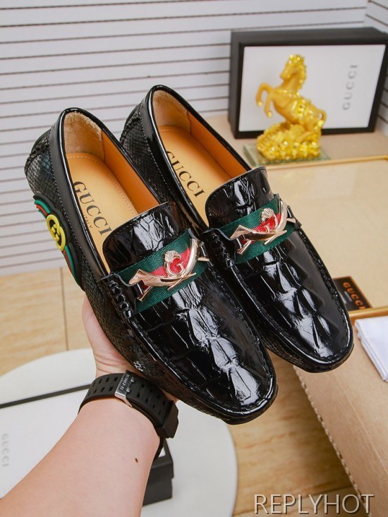 Gucci 2020 Mens Leather Loafer