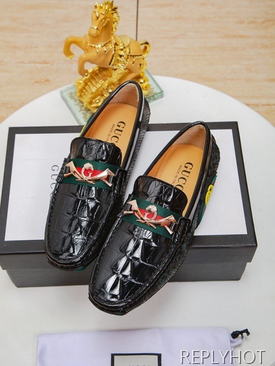 Gucci 2020 Mens Leather Loafer