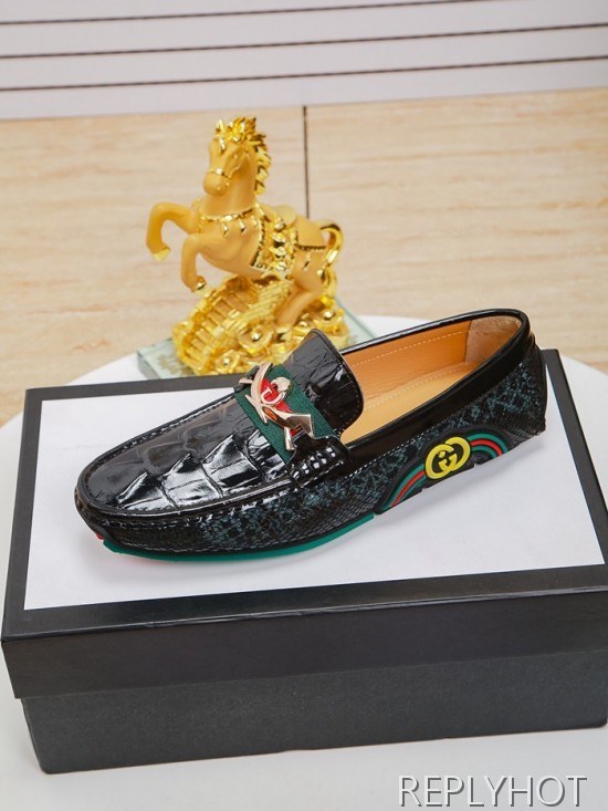 Gucci 2020 Mens Leather Loafer
