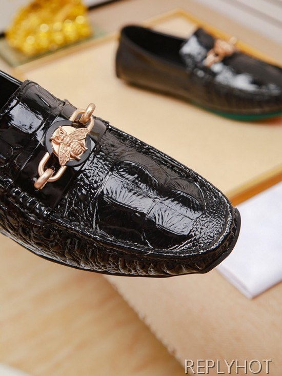 Gucci 2020 Mens Leather Loafer