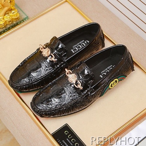 Gucci 2020 Mens Leather Loafer
