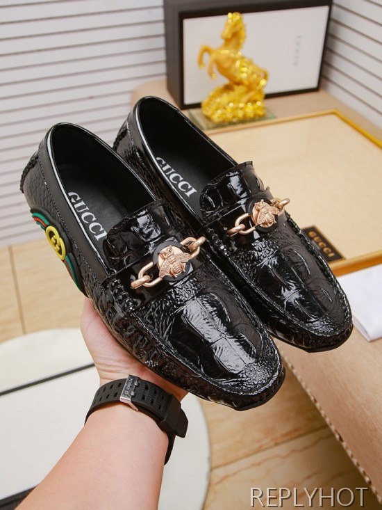 Gucci 2020 Mens Leather Loafer