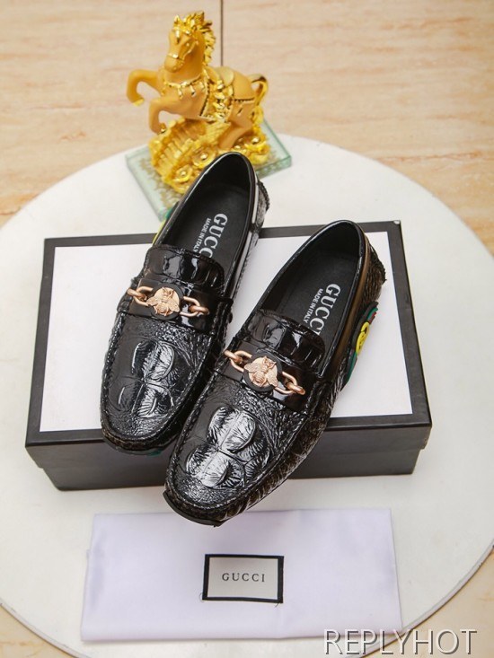 Gucci 2020 Mens Leather Loafer
