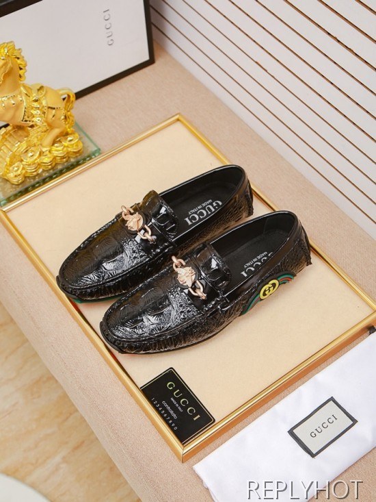 Gucci 2020 Mens Leather Loafer