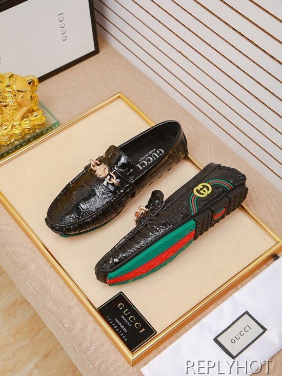 Gucci 2020 Mens Leather Loafer