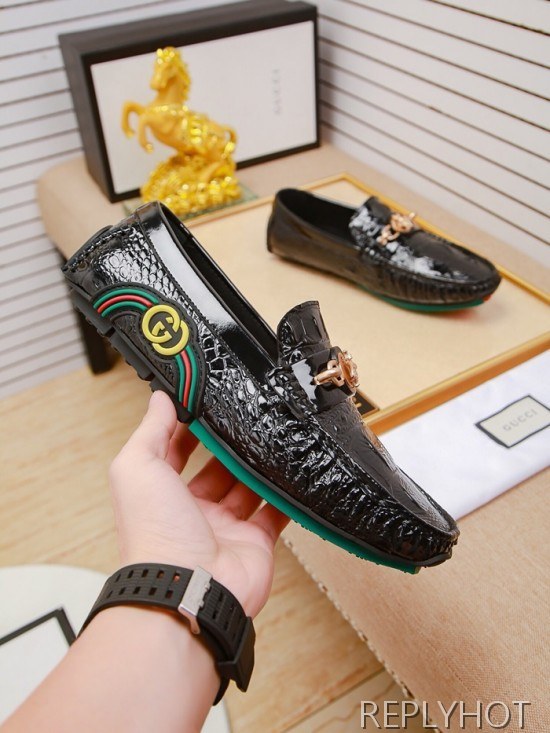 Gucci 2020 Mens Leather Loafer