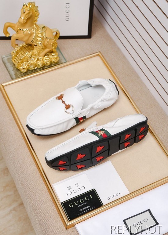 Gucci 2020 Mens Leather Loafer
