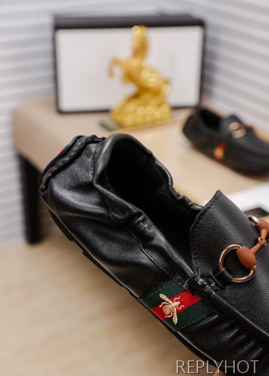 Gucci 2020 Mens Leather Loafer