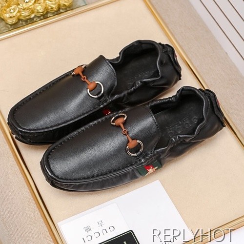 Gucci 2020 Mens Leather Loafer