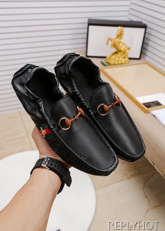Gucci 2020 Mens Leather Loafer