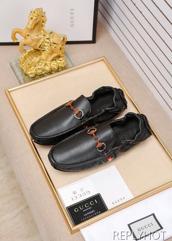 Gucci 2020 Mens Leather Loafer