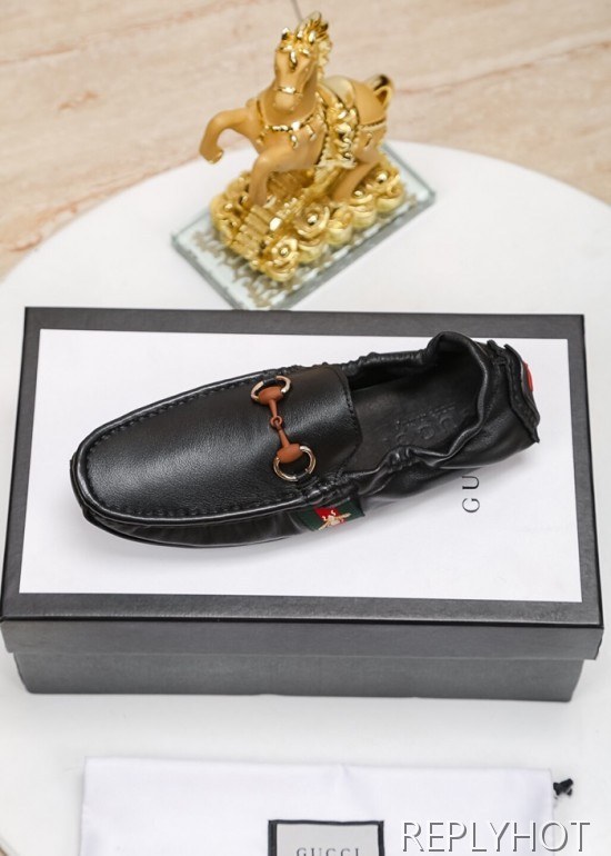 Gucci 2020 Mens Leather Loafer
