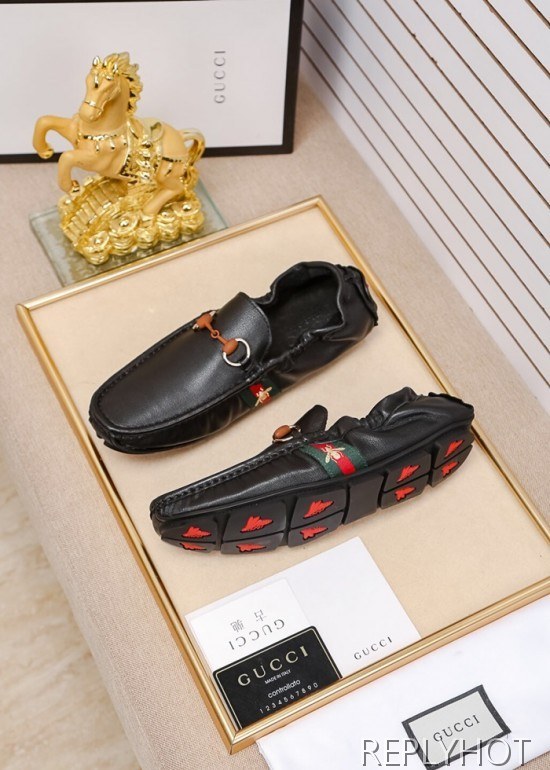 Gucci 2020 Mens Leather Loafer