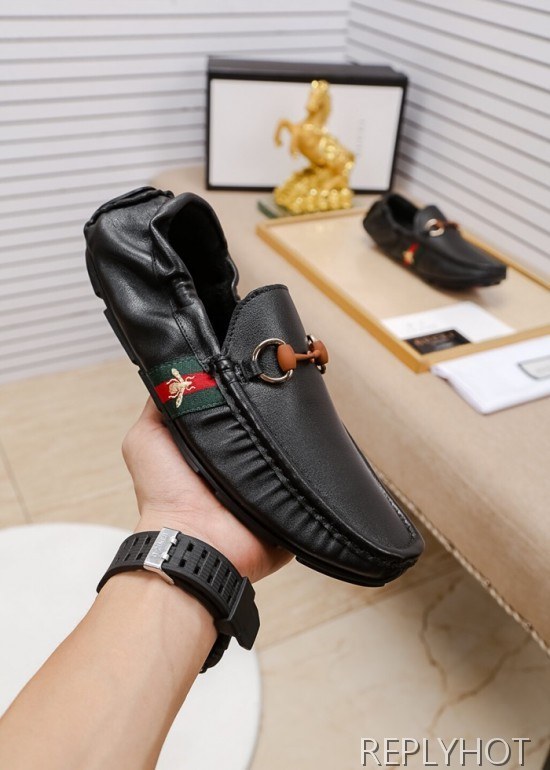 Gucci 2020 Mens Leather Loafer
