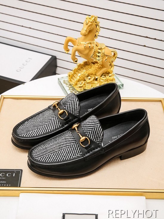 Gucci 2020 Mens Leather Loafer