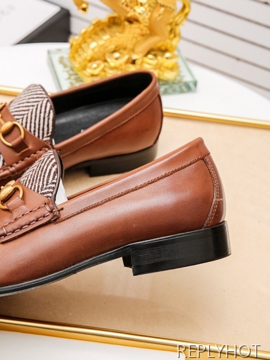 Gucci 2020 Mens Leather Loafer