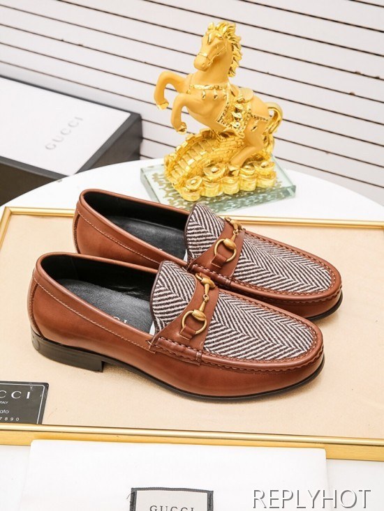 Gucci 2020 Mens Leather Loafer