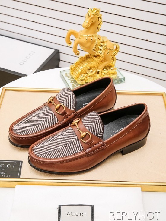 Gucci 2020 Mens Leather Loafer